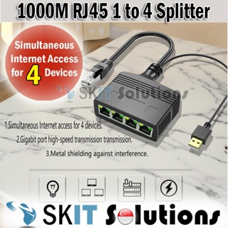 New 2 Ports Rj45 Lan Network Switch Selector Rj-45 Ethernet