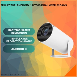 Magcubic Android 11 4K Projector WiFi6 HY300 Allwinner h713 200ANSI BT5.0  1280*720P Dual wifi Home Theater Outdoor portable - AliExpress