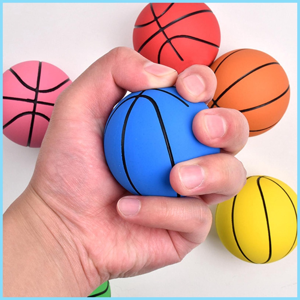 Mini Rubber Basketball Small Basketballs Miniature Basketball Mini Toy