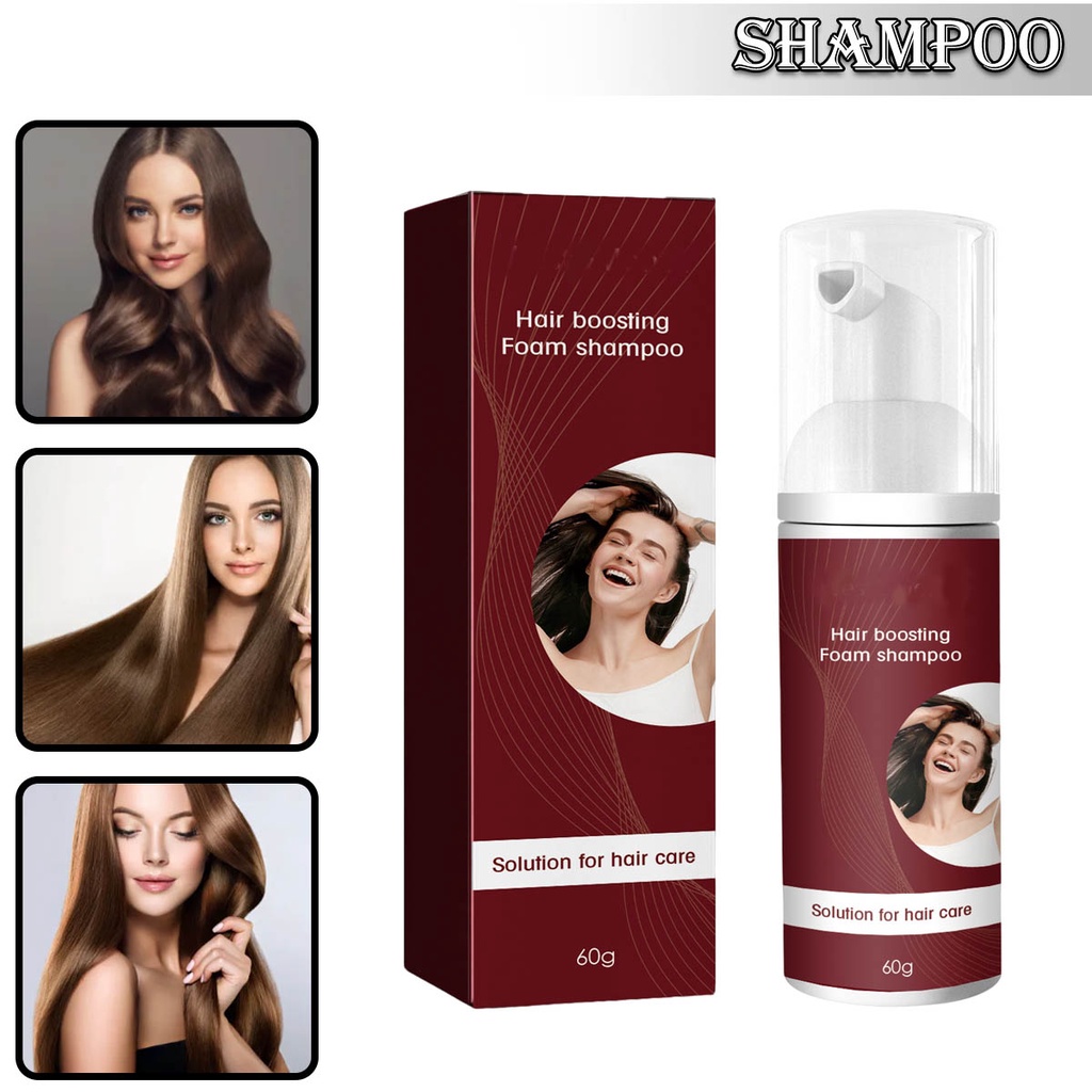 Hair Boosting Foam Shampoo Anti Hair Loss AntiThinning Hair Growth Treatment Shopee Singapore