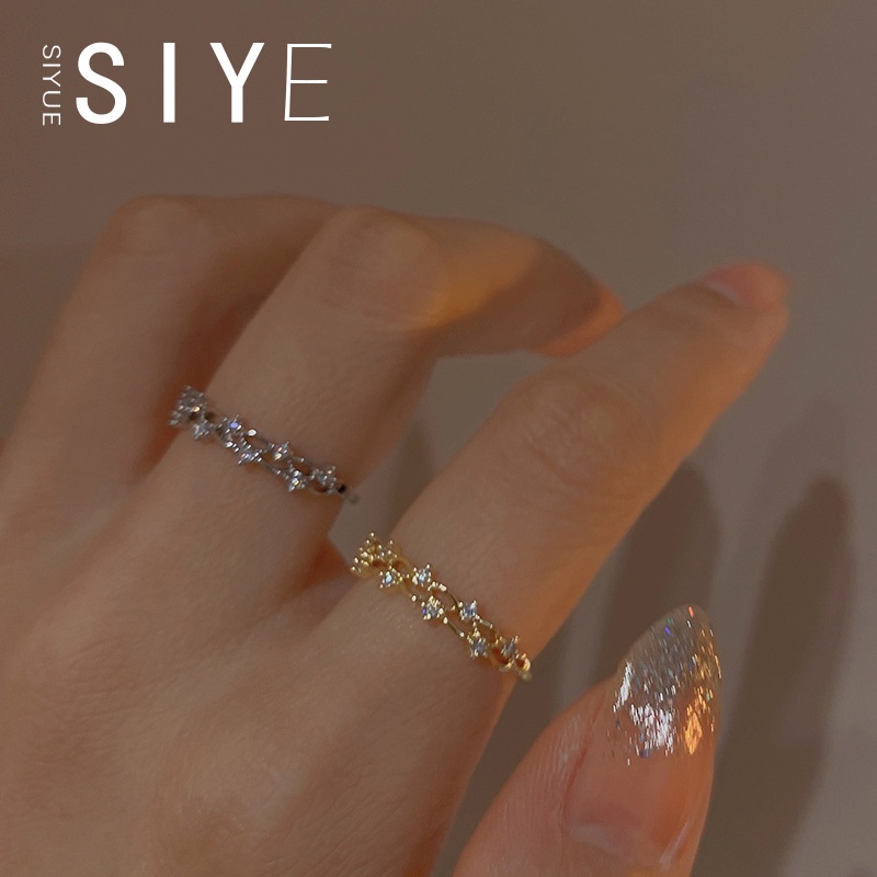 Lace Zircon Ring Women's Fashion Design Advanced Ring Women's ...