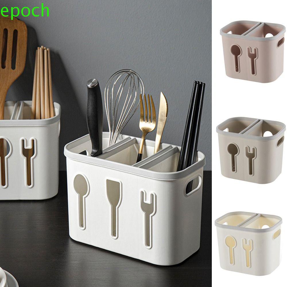 EPOCH Chopsticks Cage, Drain Plastic Chopstick Holder, Practical Hollow
