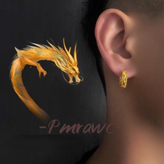 Dangle earrings men on sale gold