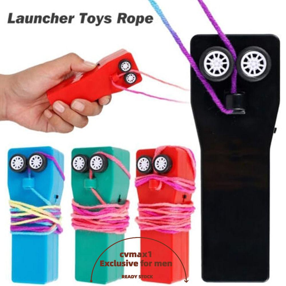 CYMX Rope Launcher Propeller, Handheld Toy Loop Lasso