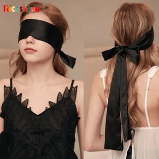 Double Soft Band Blindfold Eye Satin Mask Sex Couple Games Love Cosplay  Cover