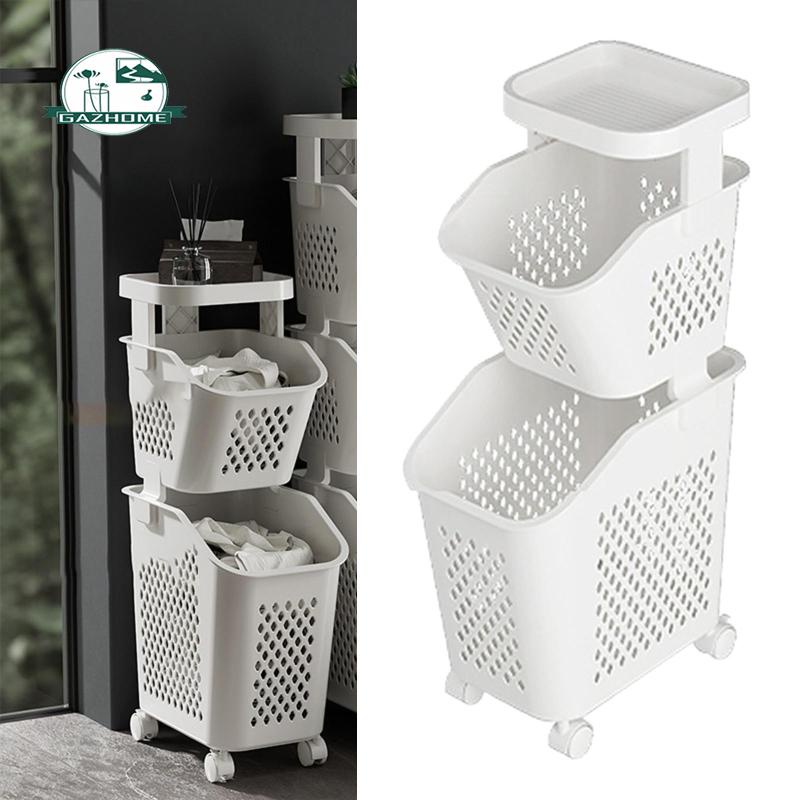 [In Stock] Laundry Hamper, Clothes Storage Baskets, Double Layer Dirty