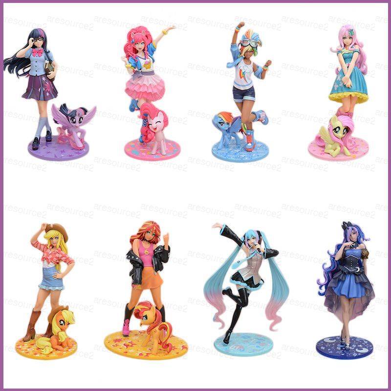 SQ2 My Little Pony Action Figure Hatsune Miku Twilight Sparkle Rainbow ...