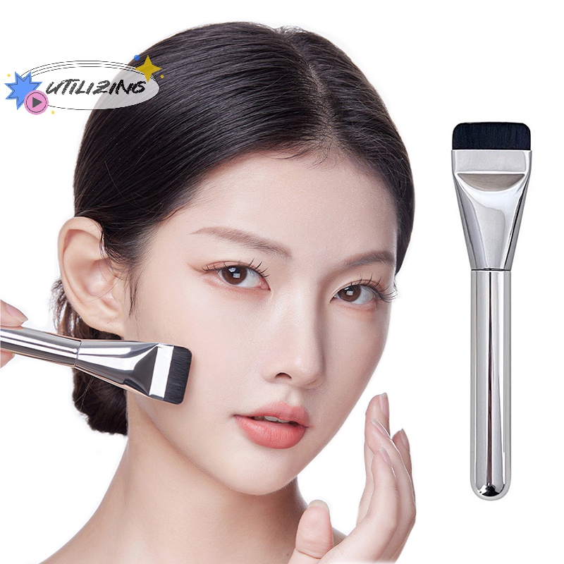 [UtilizingS] Ultra Thin Foundation Brush Lightweight Face Contour Brush ...