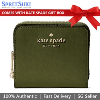 Kate Spade Carey Medium Compartment Bifold Wallet , COLOR: Turquoise , NWT