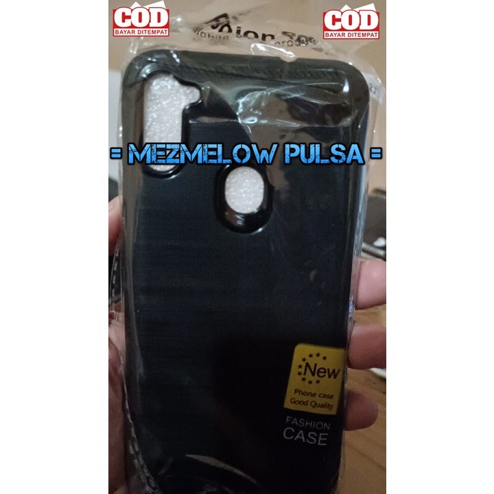 Caseng Softcase Soft Case Fiber Carbon Case SAMSUNG A11 / SAMSUNG M11 - Gambar 2