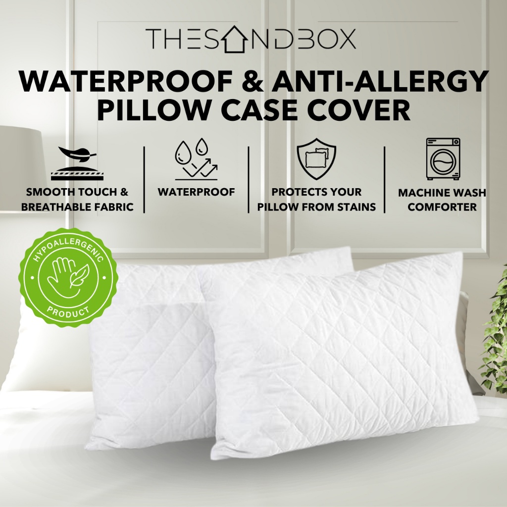 Anti allergy outlet pillow protector