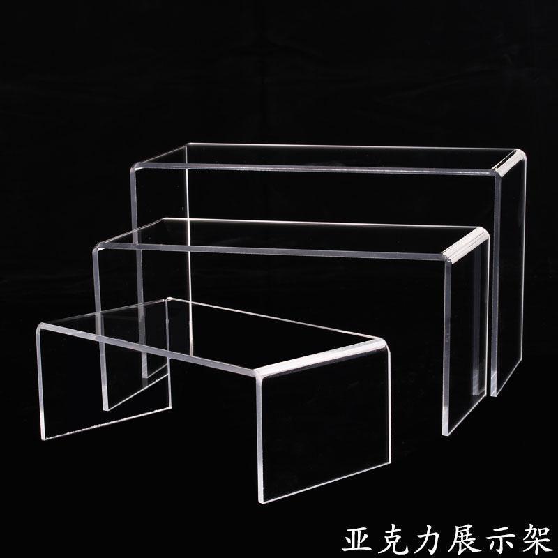 Acrylic display rack, transparent shoe rack, window display rack, cosmetic rack, Ushaped doll