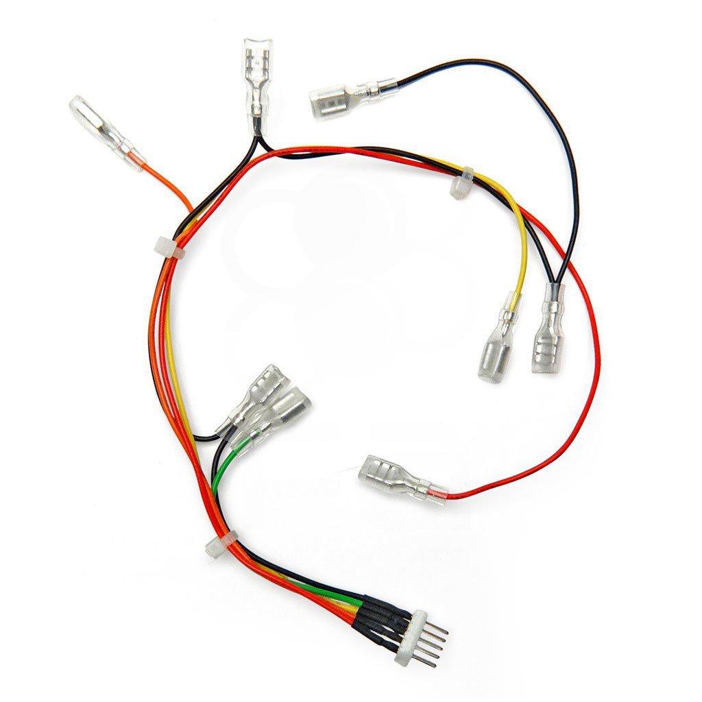 Push botton！Sanwa joystick 8-pin to 5-pin wire clear water joystick