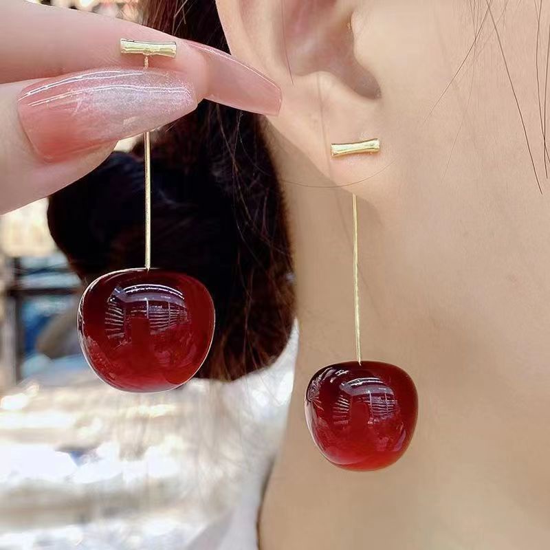 Cherry 2025 dangle earrings