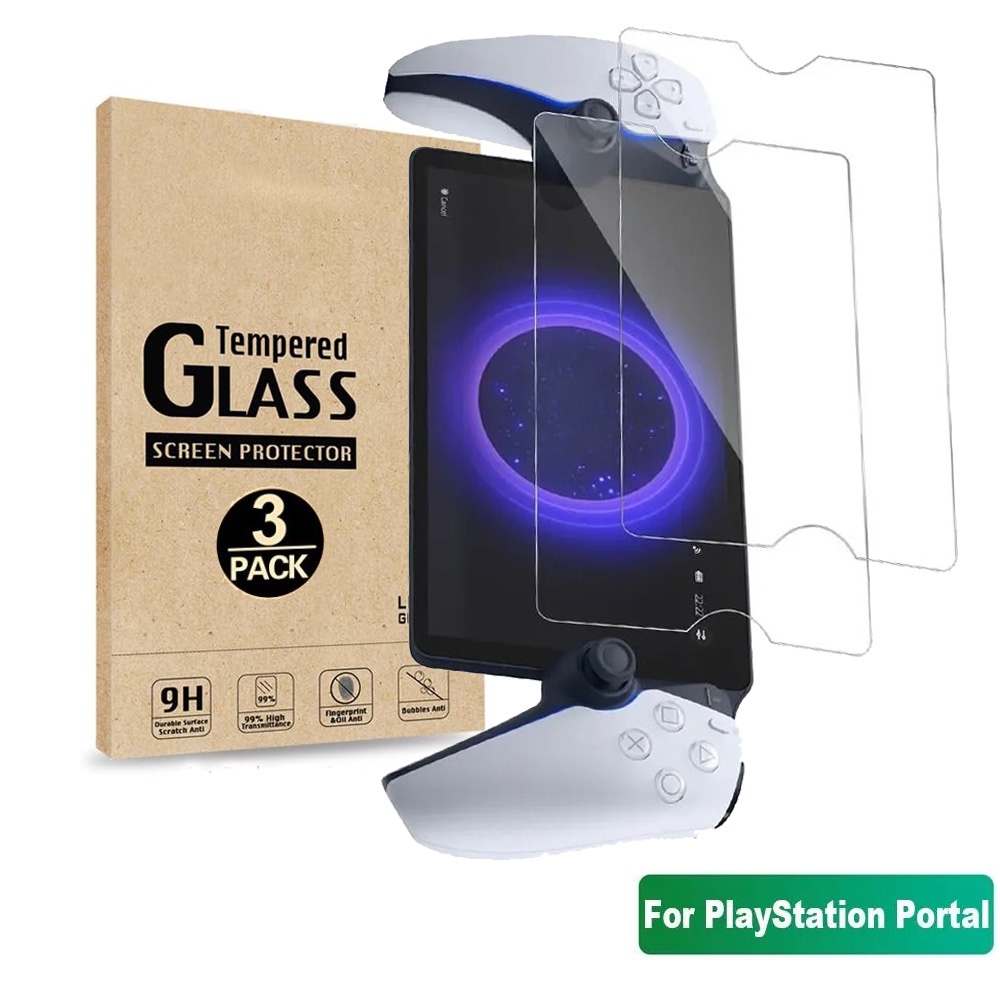 3 PCS Screen Protector Film For Sony PlayStation Portal Remote Player,9H  Hardness Tempered Glass Protective Film Cover for PS Portal Game Accessorie  | Shopee Singapore