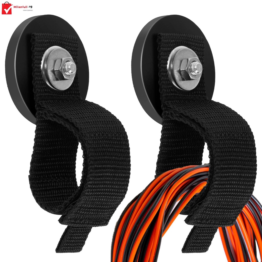 2Pcs Magnetic Hooks Heavy Duty Magnetic Hook Strap Strong Magnetic ...