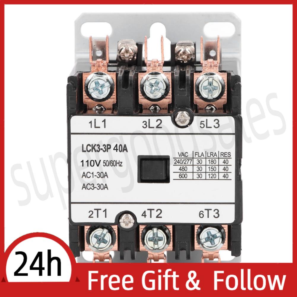 Supergoodsales Air Conditioner Contactor Conditioning 40A 3P For Power