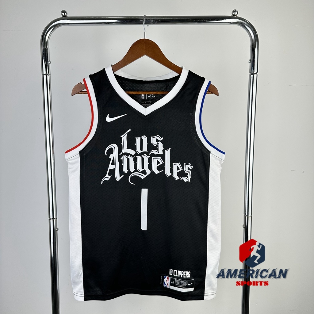 Los angeles clippers black and hot sale white jersey