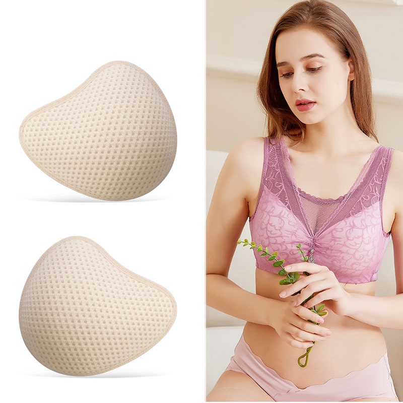 Breast Prosthesis Mastectomy Granular Silicone Breast Forms Spiral Shape for Breast Cancer