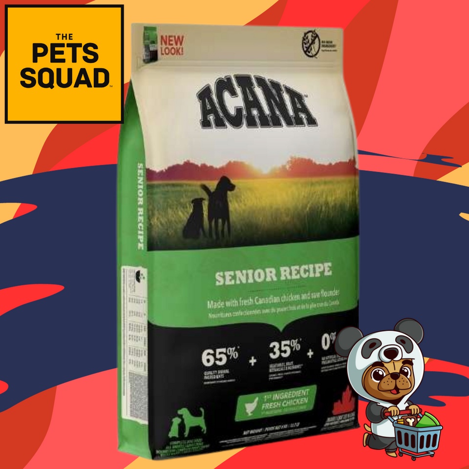 Acana senior outlet dog food ingredients