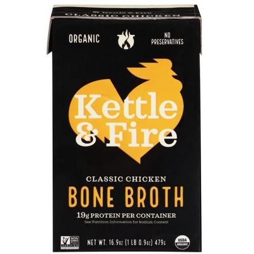 Kettle & Fire Bone Broth, Classic Chicken (16.9oz) Shopee Singapore
