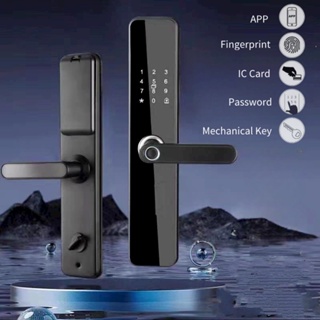 Electronic Cabinet Lock Kit Set, Digital Touch Keypad Lock, Password Entry  and RFID Card / Wristband Entry, Keyless Door Lock Knob 