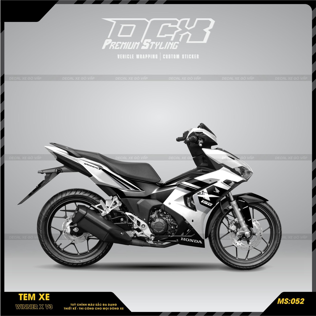 Winner X V3 car sticker | High Quality Decal Material, Waterproof ...