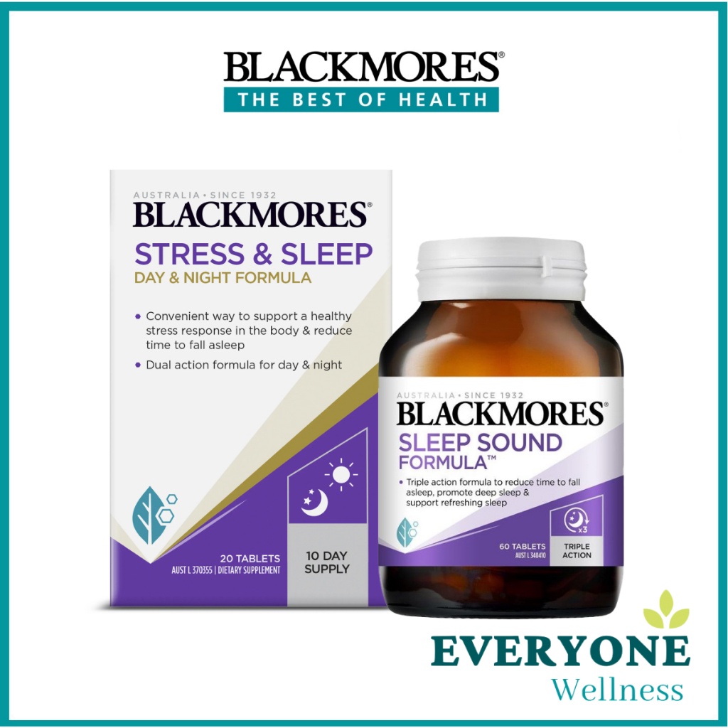 [Local Delivery] Blackmores Deep Sleep / Stress + Sleep (Day & Night ...