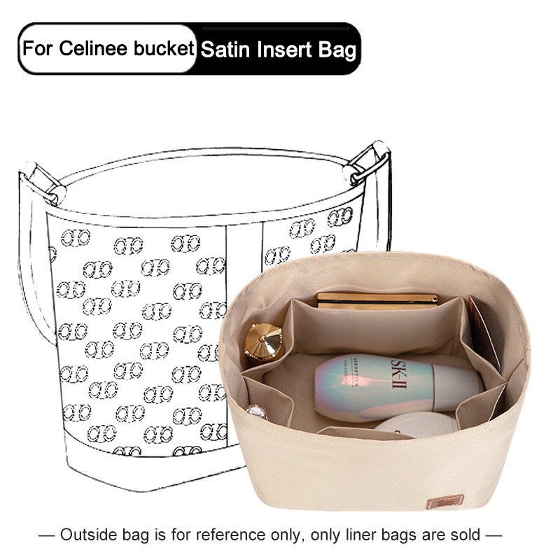 Bag Organizer Insert For Celine Triomphe Bucket Organiser Divider