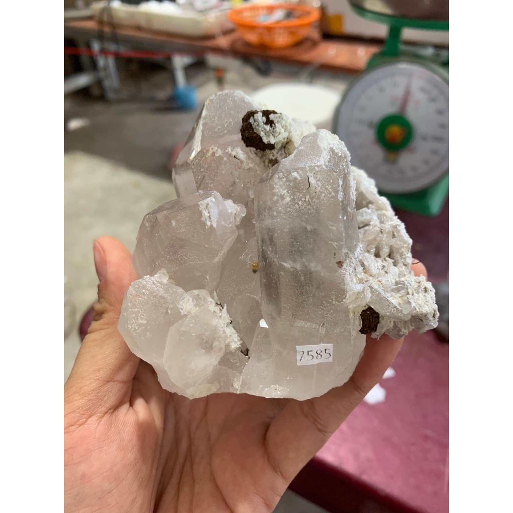 Raw white sale quartz