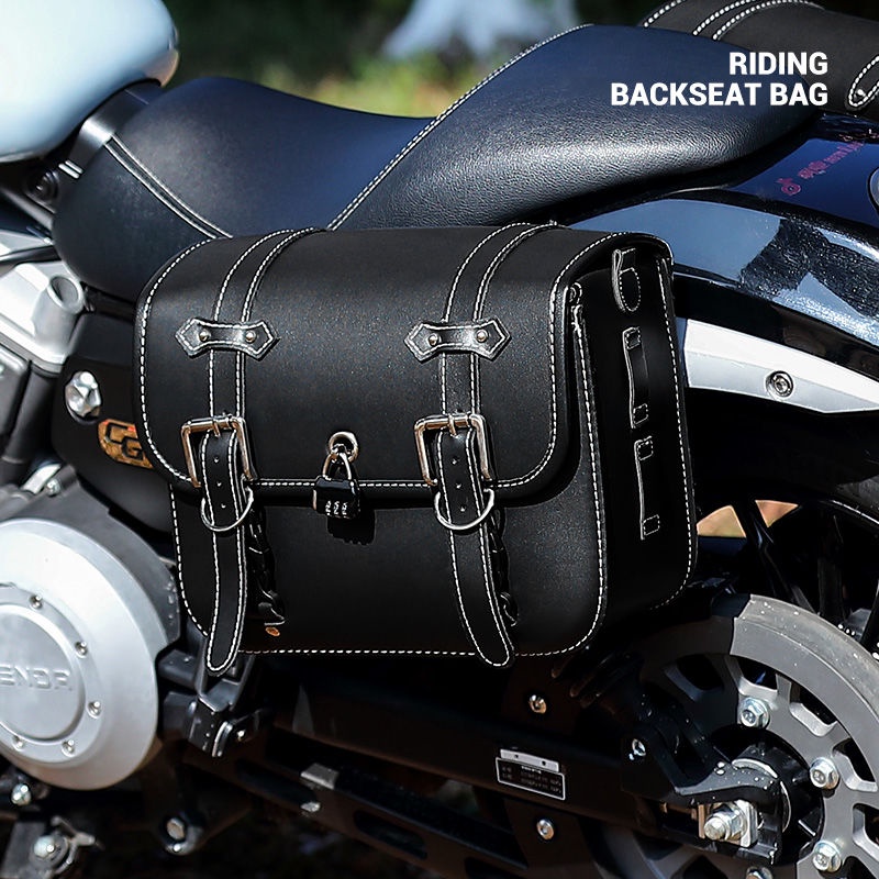 Side Box Harley Side Bag Motorcycle Storage Bag Harley Motorcycle