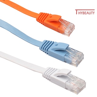 Ultra short 0.2M 0.5M Cable CAT6 Flat UTP Ethernet Network Cable RJ45 Patch  LAN Cable Black