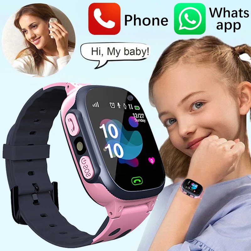 Kids Watches Call Kids Smart Watch Children GPS SOS Waterproof