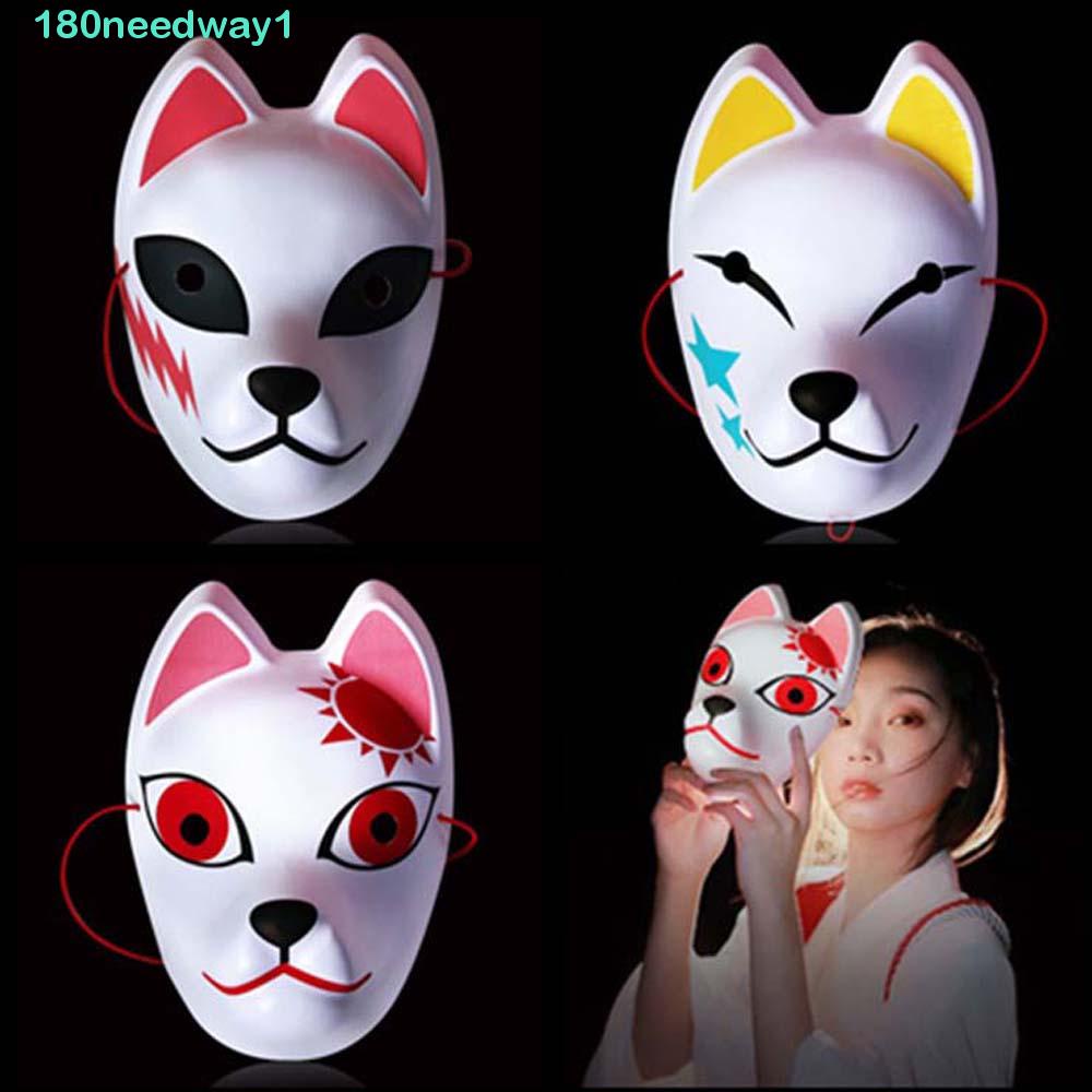 NEEDWAY1 Cosplay Mask Makomo Cosplay Kamado Tanjirou Sabito Cosplay ...