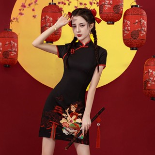 Chinese style deals short dress