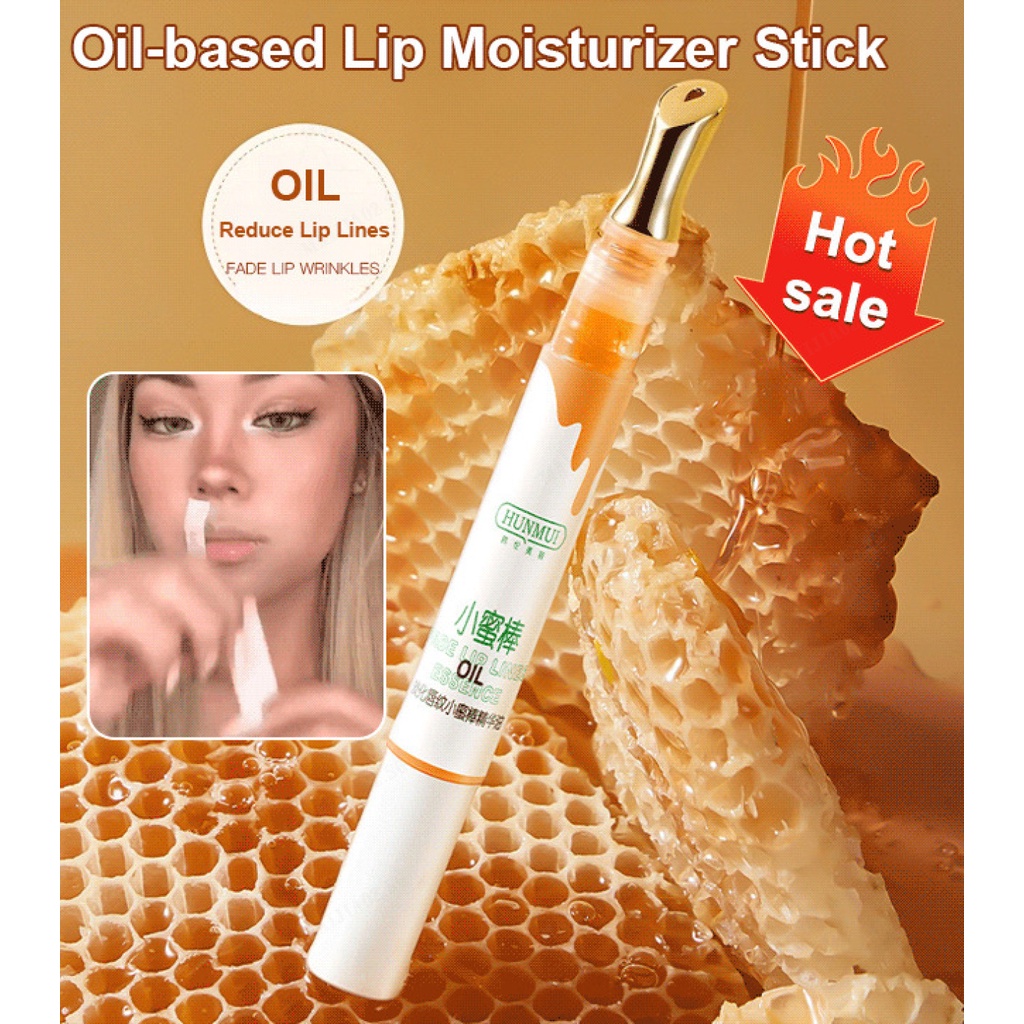 Transparent Lip Oil Lip Plumping Essence Moisturizing Lip Lines Sexy