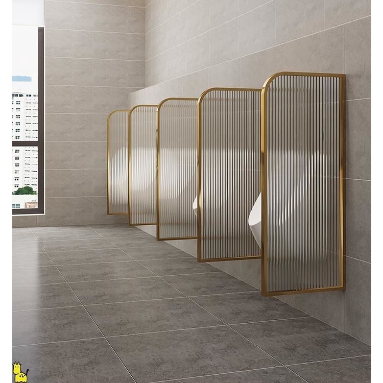 Urinal Partition Board Rainbow Glass Toilet Partition Hotel Urinal ...