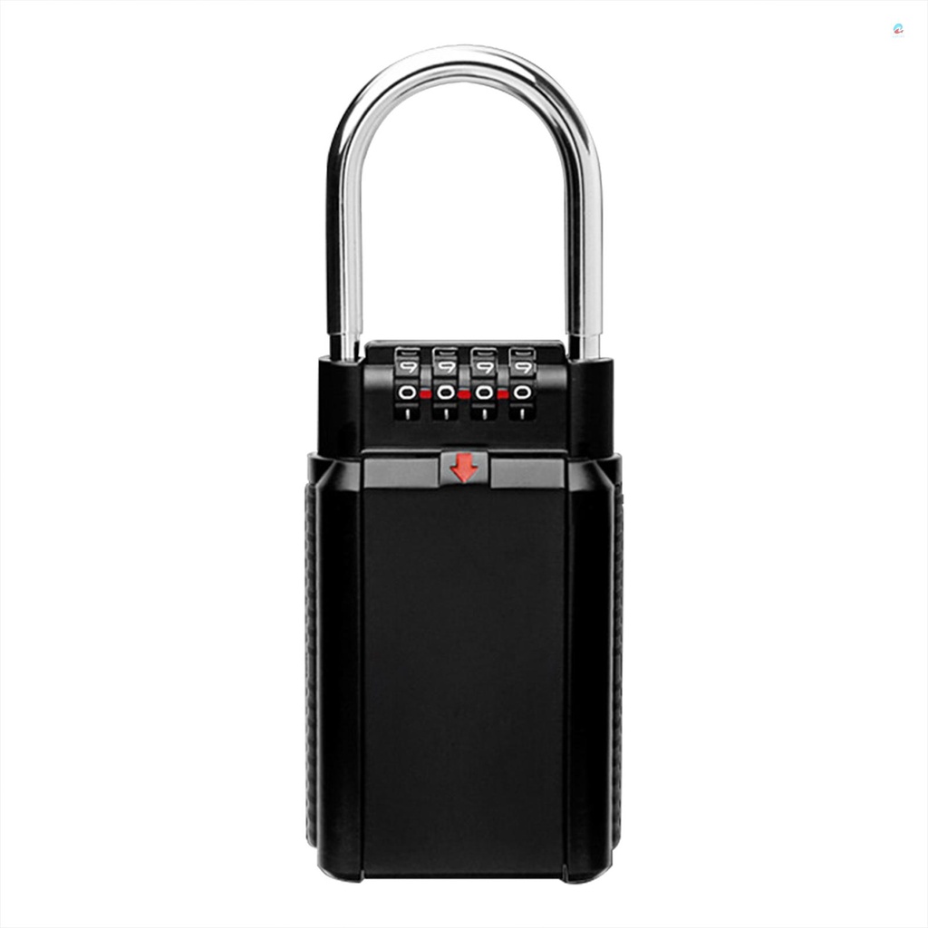 Ayeshow Key Storage Lock Box No Need Installation 4Digit Combination