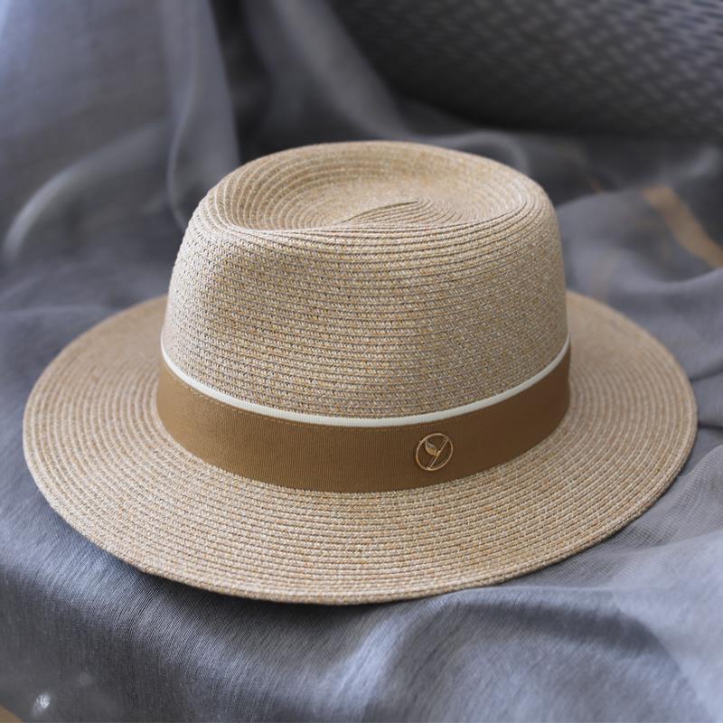 KY-DSpring and Summer New Men's Top Hat Panama Straw Hat Sun-Proof ...