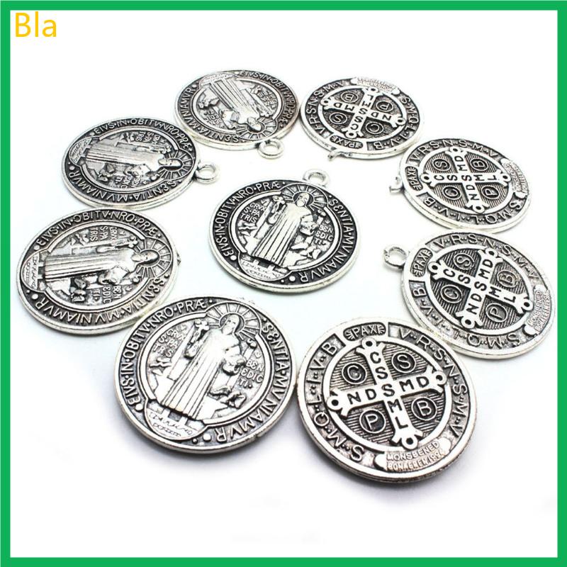 Bla 10 Pieces Saint Benedict Evil for Protection Medal for Protection