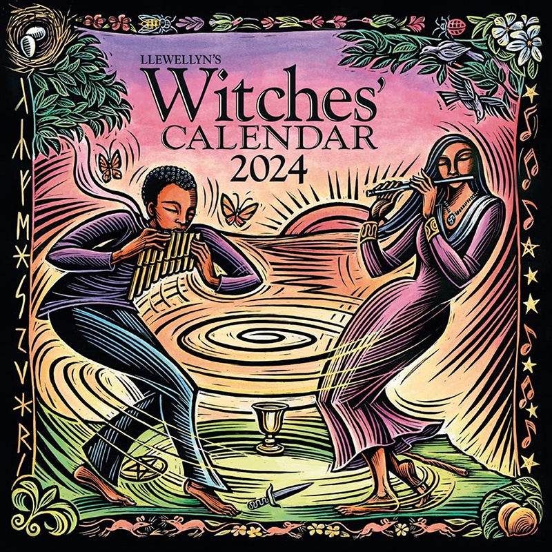 [moon] Llewellyn's 2024 Witches' Calendar Calendar 2024 Wall Calendar