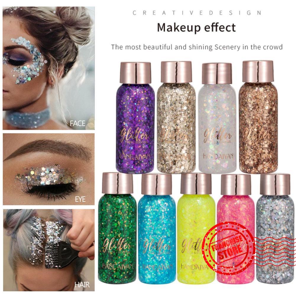 HANDAIYAN Liquid Eyeshadow Cosmetics Glitter Eye Shadow Metallic Pen ...