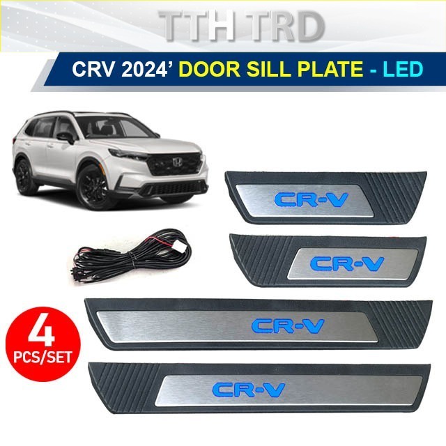 Honda CRV CRV 2024 G6 LED Door Side Sill Plate Scuff Plate Outer Sill