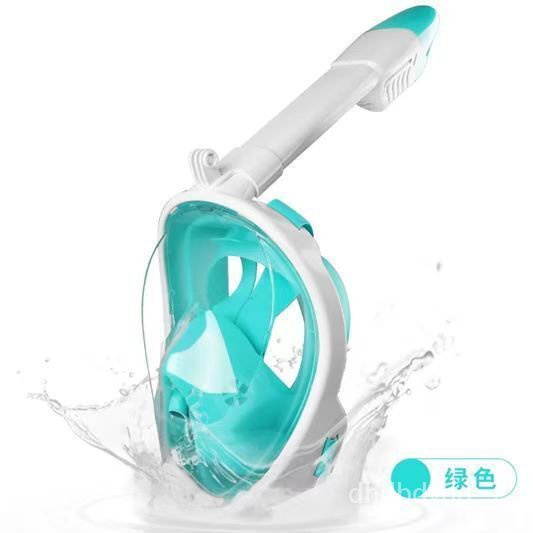 YQ59 Snorkeling Three Pieces Full Dry Diving Mask AntiFog Full Face