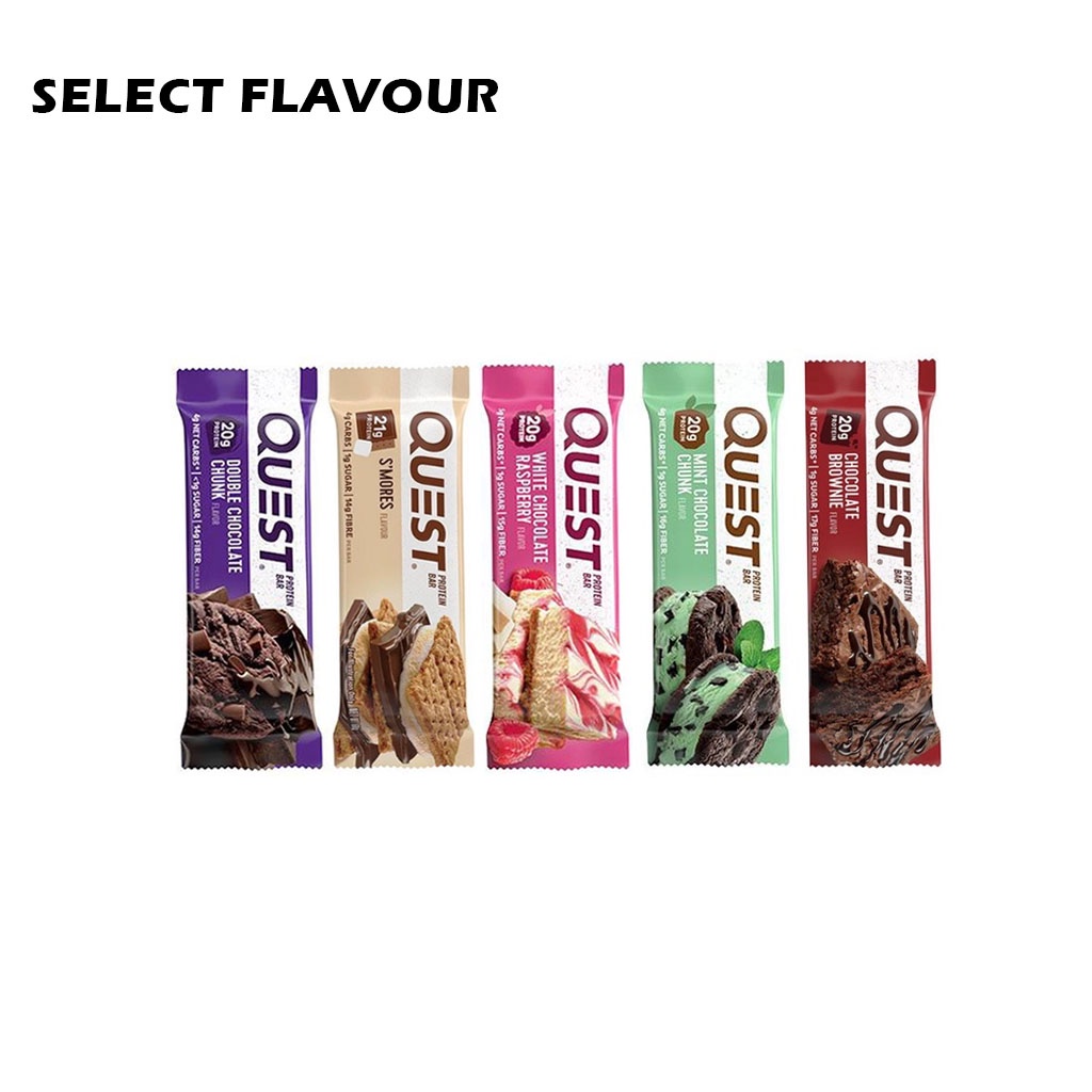 Quest Nutrition Protein Bar 1 Bar SELECT OPTION Shopee Singapore