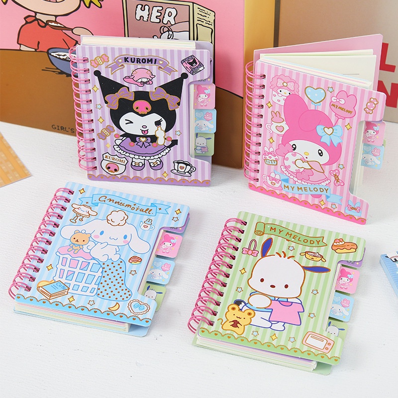 Cartoon Cute Sanrio Crayon Shin-chan 100k Coil Notebook Notepad ...