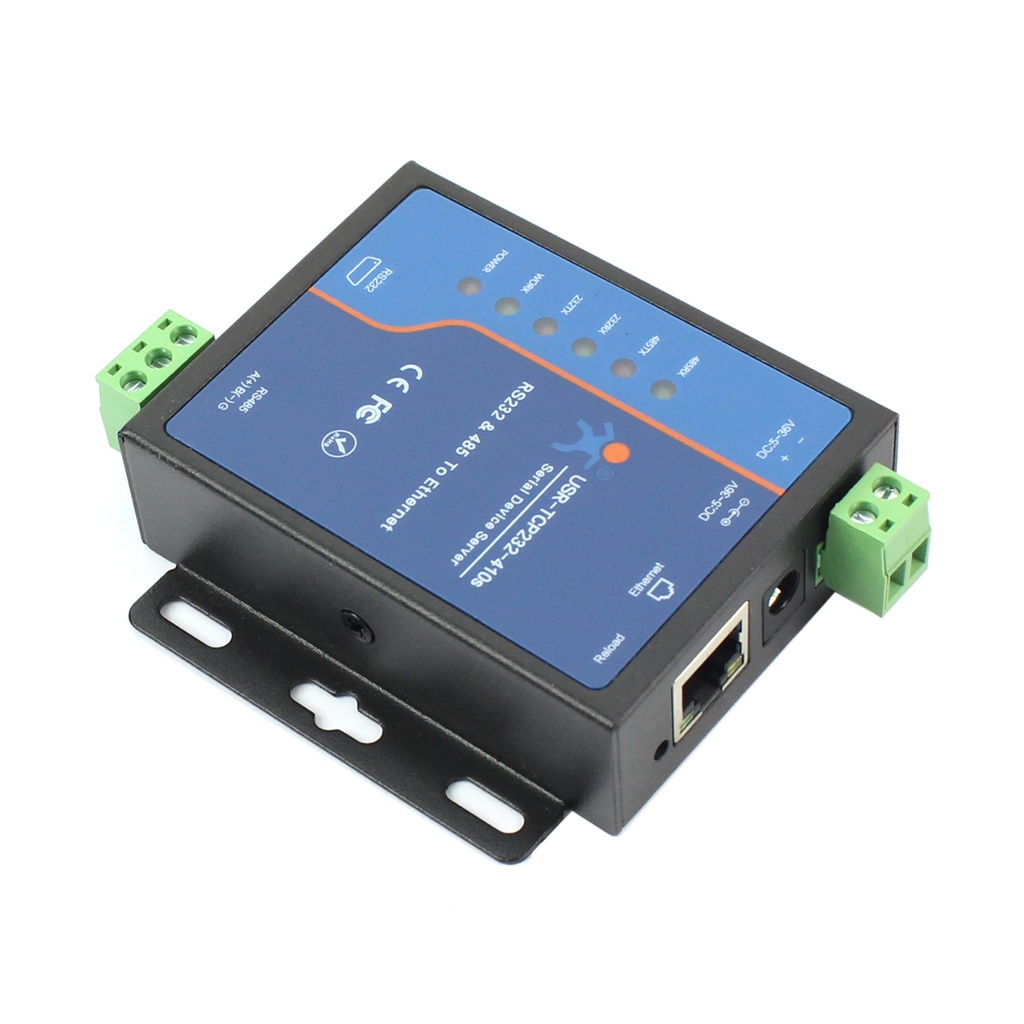 USR-TCP232-410S Industrial RS232 RS485 to TCP IP Modbus Serial to ...