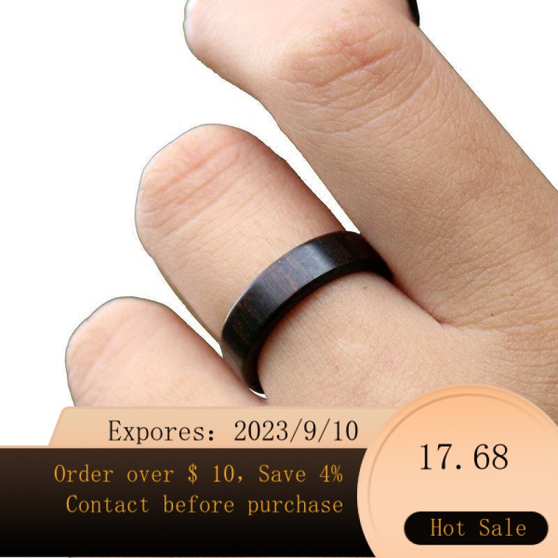 Mens black sale thumb ring