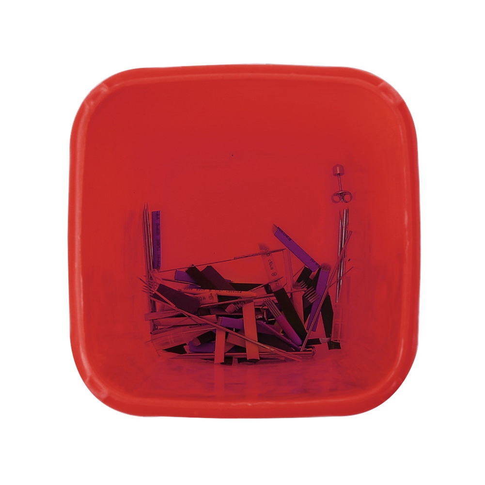 Sharp Container Box Tattoo Medical Biological Hazard Puncture Needle ...
