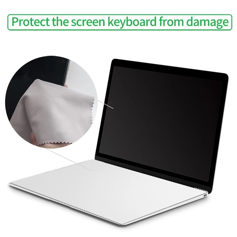 Microfiber Dustproof Laptop Keyboard Protector / Computer Screen